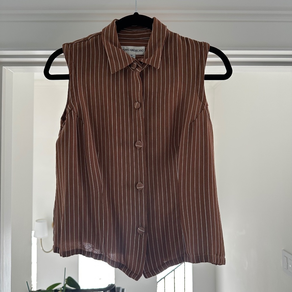 Vintage Gruppo Americano Sleeveless Tank